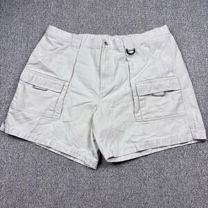 Columbia Cargo Shorts Mens XXL 7" Tan Outdoor Hiking Utility Shorts